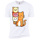 T-Shirts White / YXS Cat and Micecream Boys Premium T-Shirt