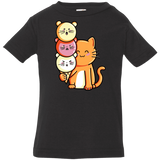 T-Shirts Black / 6 Months Cat and Micecream Infant Premium T-Shirt