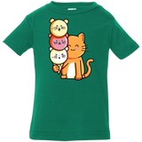 T-Shirts Kelly / 6 Months Cat and Micecream Infant Premium T-Shirt