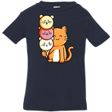 T-Shirts Navy / 6 Months Cat and Micecream Infant Premium T-Shirt