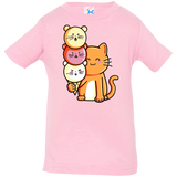T-Shirts Pink / 6 Months Cat and Micecream Infant Premium T-Shirt