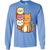 T-Shirts Carolina Blue / S Cat and Micecream Men's Long Sleeve T-Shirt