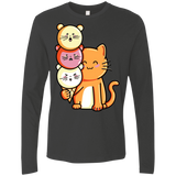 T-Shirts Heavy Metal / S Cat and Micecream Men's Premium Long Sleeve