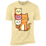 T-Shirts Banana Cream / X-Small Cat and Micecream Men's Premium T-Shirt