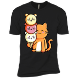 T-Shirts Black / X-Small Cat and Micecream Men's Premium T-Shirt