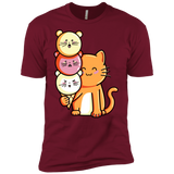 T-Shirts Cardinal / X-Small Cat and Micecream Men's Premium T-Shirt
