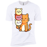 T-Shirts White / X-Small Cat and Micecream Men's Premium T-Shirt