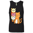 T-Shirts Black / S Cat and Micecream Men's Premium Tank Top