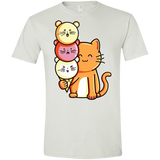 T-Shirts White / X-Small Cat and Micecream Men's Semi-Fitted Softstyle