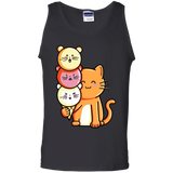 T-Shirts Black / S Cat and Micecream Men's Tank Top