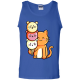 T-Shirts Royal / S Cat and Micecream Men's Tank Top