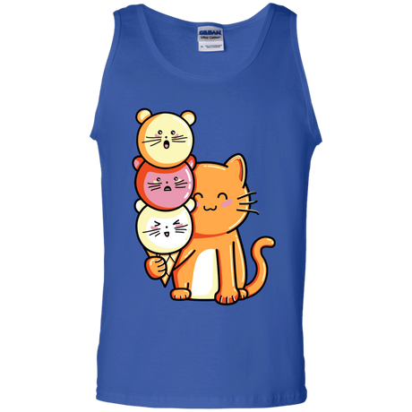 T-Shirts Royal / S Cat and Micecream Men's Tank Top