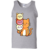 T-Shirts Sport Grey / S Cat and Micecream Men's Tank Top