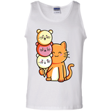 T-Shirts White / S Cat and Micecream Men's Tank Top