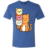 T-Shirts Vintage Royal / S Cat and Micecream Men's Triblend T-Shirt