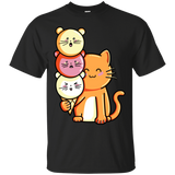 T-Shirts Black / S Cat and Micecream T-Shirt