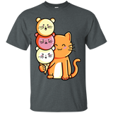 T-Shirts Dark Heather / S Cat and Micecream T-Shirt