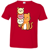 T-Shirts Red / 2T Cat and Micecream Toddler Premium T-Shirt