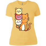 T-Shirts Banana Cream/ / X-Small Cat and Micecream Women's Premium T-Shirt