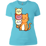 T-Shirts Cancun / X-Small Cat and Micecream Women's Premium T-Shirt