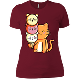T-Shirts Scarlet / S Cat and Micecream Women's Premium T-Shirt