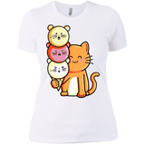 T-Shirts White / X-Small Cat and Micecream Women's Premium T-Shirt