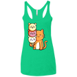 T-Shirts Envy / X-Small Cat and Micecream Women's Triblend Racerback Tank