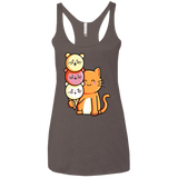 T-Shirts Macchiato / X-Small Cat and Micecream Women's Triblend Racerback Tank