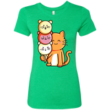 T-Shirts Envy / S Cat and Micecream Women's Triblend T-Shirt