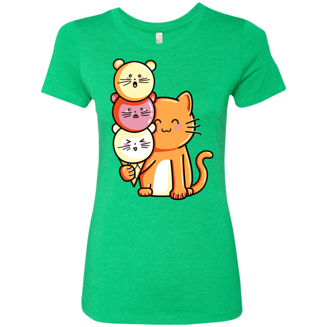 T-Shirts Envy / S Cat and Micecream Women's Triblend T-Shirt