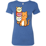 T-Shirts Vintage Royal / S Cat and Micecream Women's Triblend T-Shirt