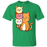 T-Shirts Irish Green / YXS Cat and Micecream Youth T-Shirt