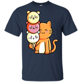 T-Shirts Navy / YXS Cat and Micecream Youth T-Shirt