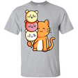 T-Shirts Sport Grey / YXS Cat and Micecream Youth T-Shirt