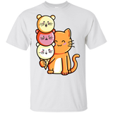 T-Shirts White / YXS Cat and Micecream Youth T-Shirt