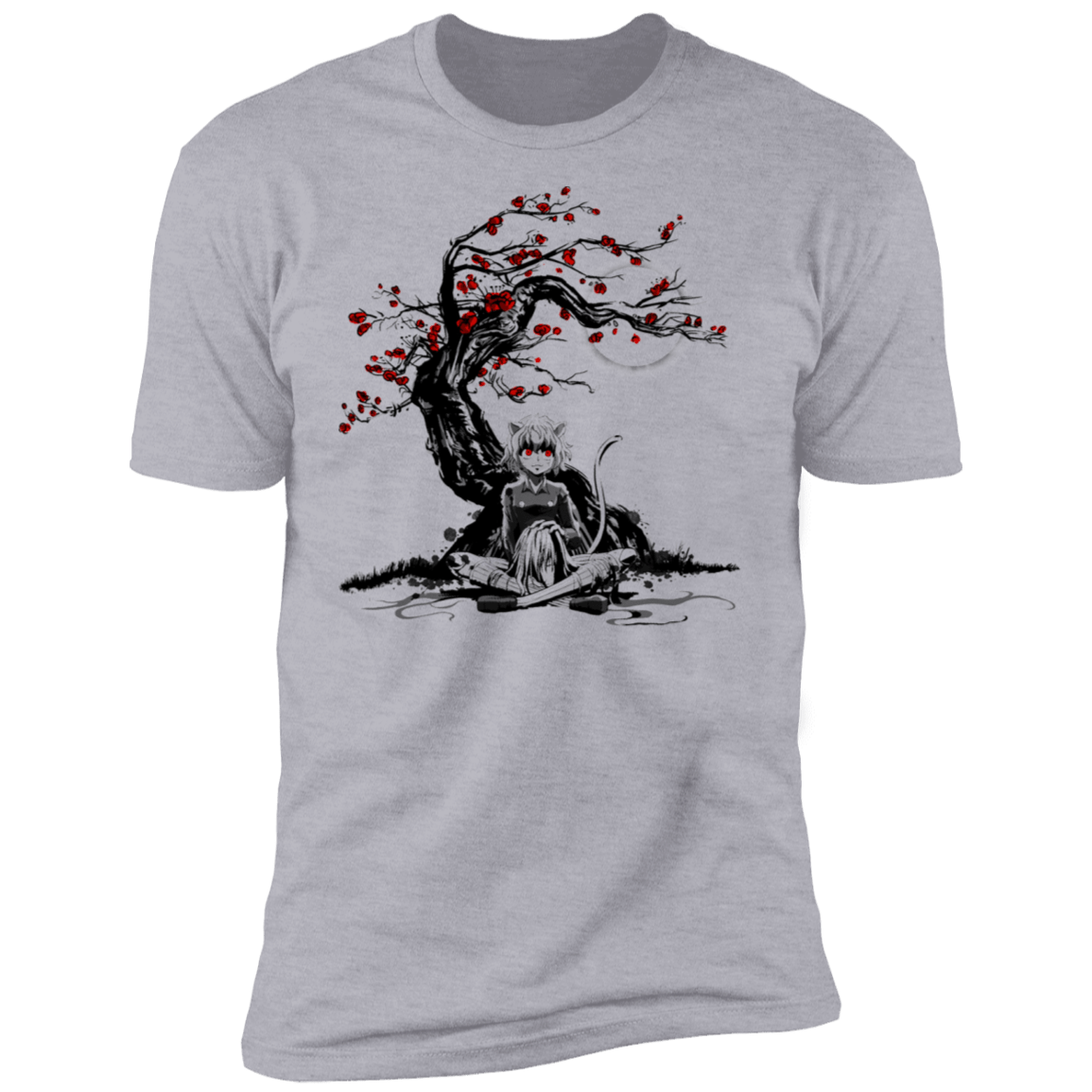 T-Shirts Heather Grey / S Cat Humanoid Men's Premium T-Shirt