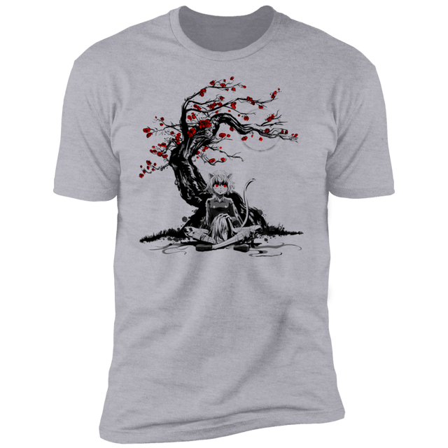 T-Shirts Heather Grey / S Cat Humanoid Men's Premium T-Shirt
