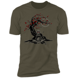 T-Shirts Military Green / S Cat Humanoid Men's Premium T-Shirt