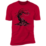 T-Shirts Red / S Cat Humanoid Men's Premium T-Shirt