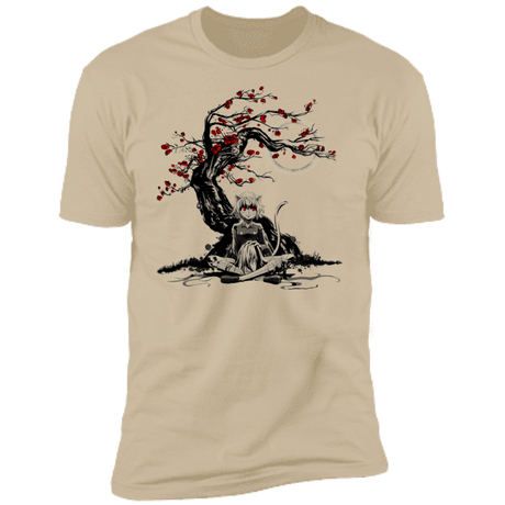 T-Shirts Sand / S Cat Humanoid Men's Premium T-Shirt