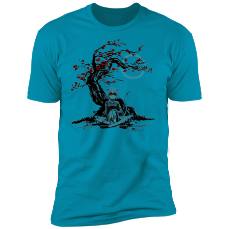 T-Shirts Turquoise / S Cat Humanoid Men's Premium T-Shirt