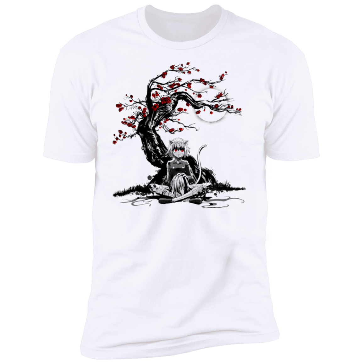 T-Shirts White / S Cat Humanoid Men's Premium T-Shirt