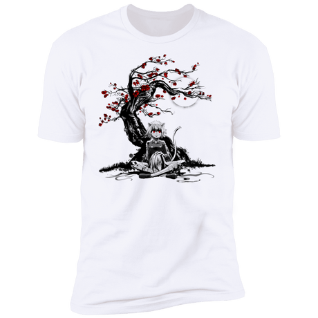 T-Shirts White / S Cat Humanoid Men's Premium T-Shirt