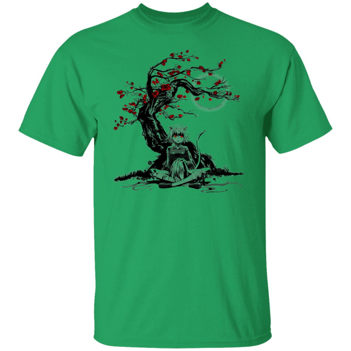 T-Shirts Irish Green / S Cat Humanoid T-Shirt