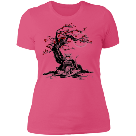 T-Shirts Hot Pink / S Cat Humanoid Women's Premium T-Shirt