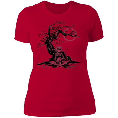 T-Shirts Red / S Cat Humanoid Women's Premium T-Shirt