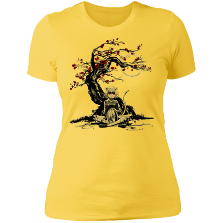T-Shirts Vibrant Yellow / S Cat Humanoid Women's Premium T-Shirt
