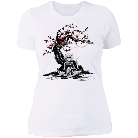 T-Shirts White / S Cat Humanoid Women's Premium T-Shirt