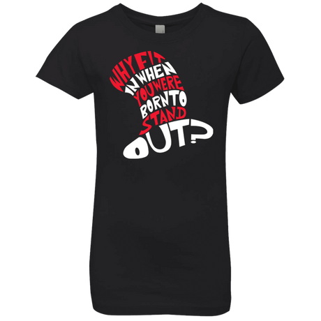 T-Shirts Black / YXS Cat In The Hat Girls Premium T-Shirt