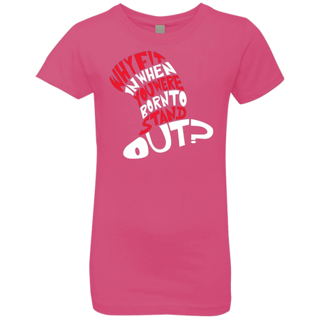 T-Shirts Hot Pink / YXS Cat In The Hat Girls Premium T-Shirt